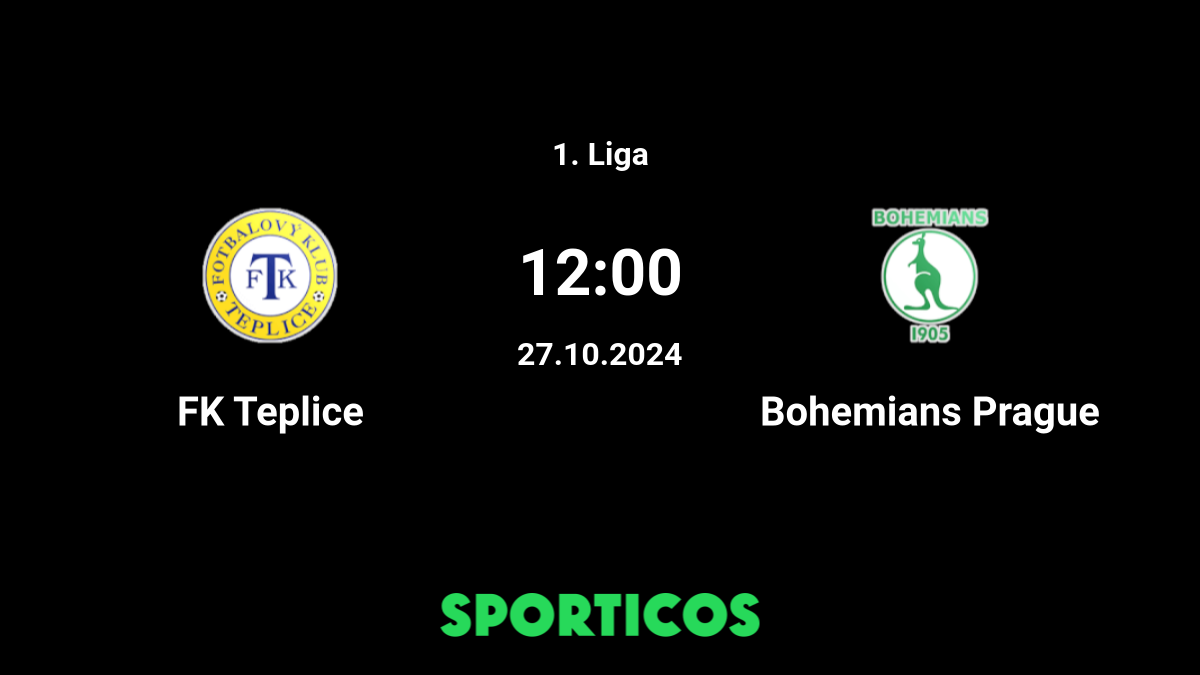 Bohemians 1905 v 2025 fk teplice h2h