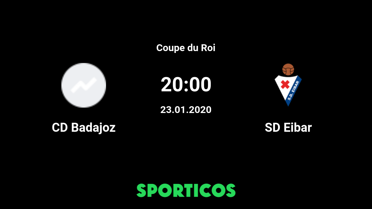 Cd badajoz 2025 vs eibar h2h