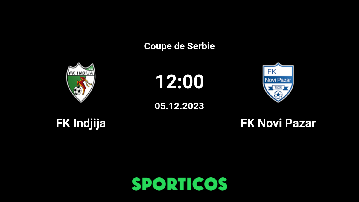 Serbie - FK Novi Pazar - résultats, calendriers, classement