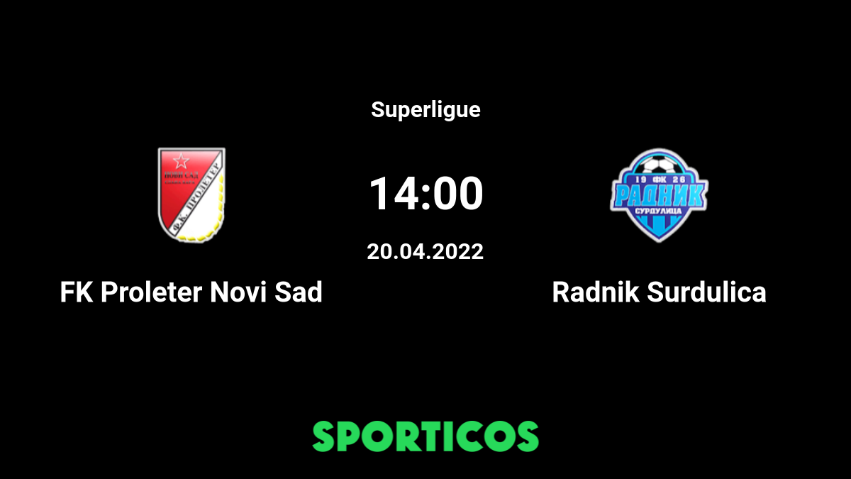 Radnik Surdulica x Vojvodina Novi Sad 30/03/2024 – Palpite dos Jogo, Futebol